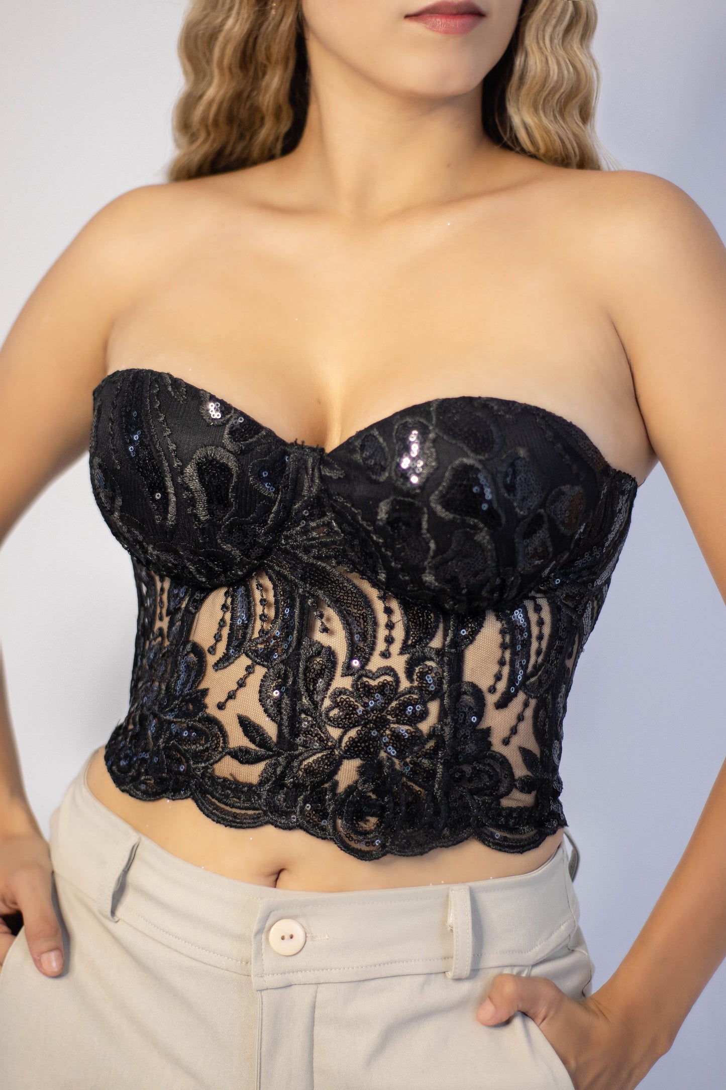 CORSET NEGRO