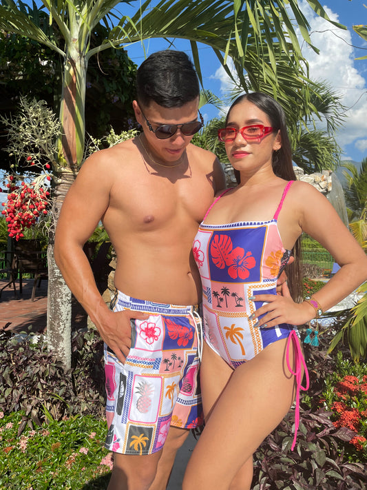 Diseño inspirado en la playa tropical