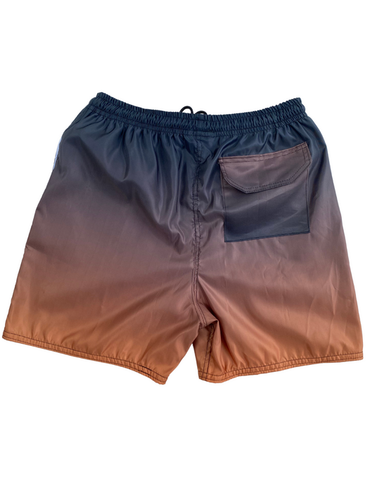 PANTALONETA DEGRADE AZUL Y CAFÉ