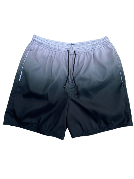 PANTALONETA BLANCO EN DEGRADE NEGRO