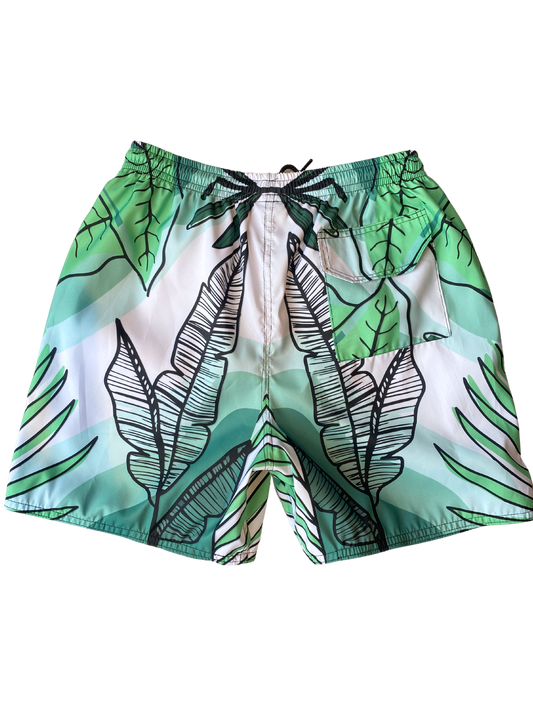 PANTALONETA DE HOJAS VERDES