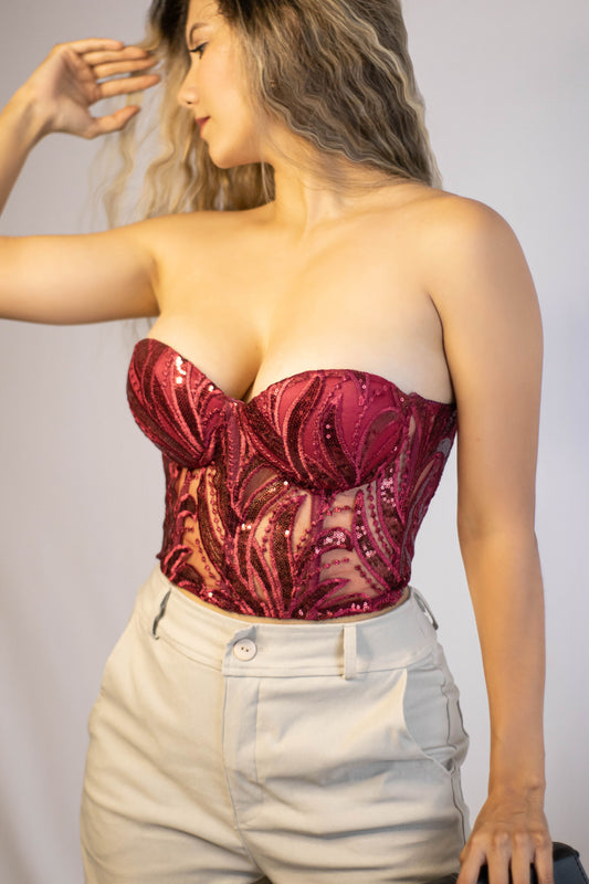 CORSET VINOTINTO