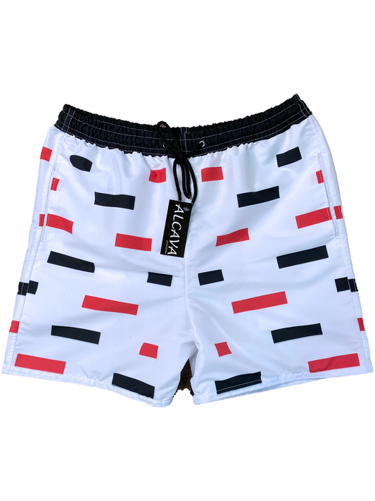 PANTALONETA BLANCA DE CUADROS